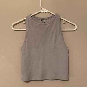 cropped workout top
